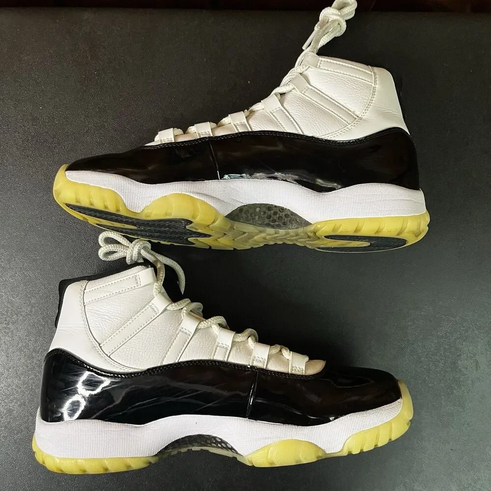 Jordan 11 DMP Gratitude Retro 2023 Size 11 Men CT8012-170 Black/White /Gold
